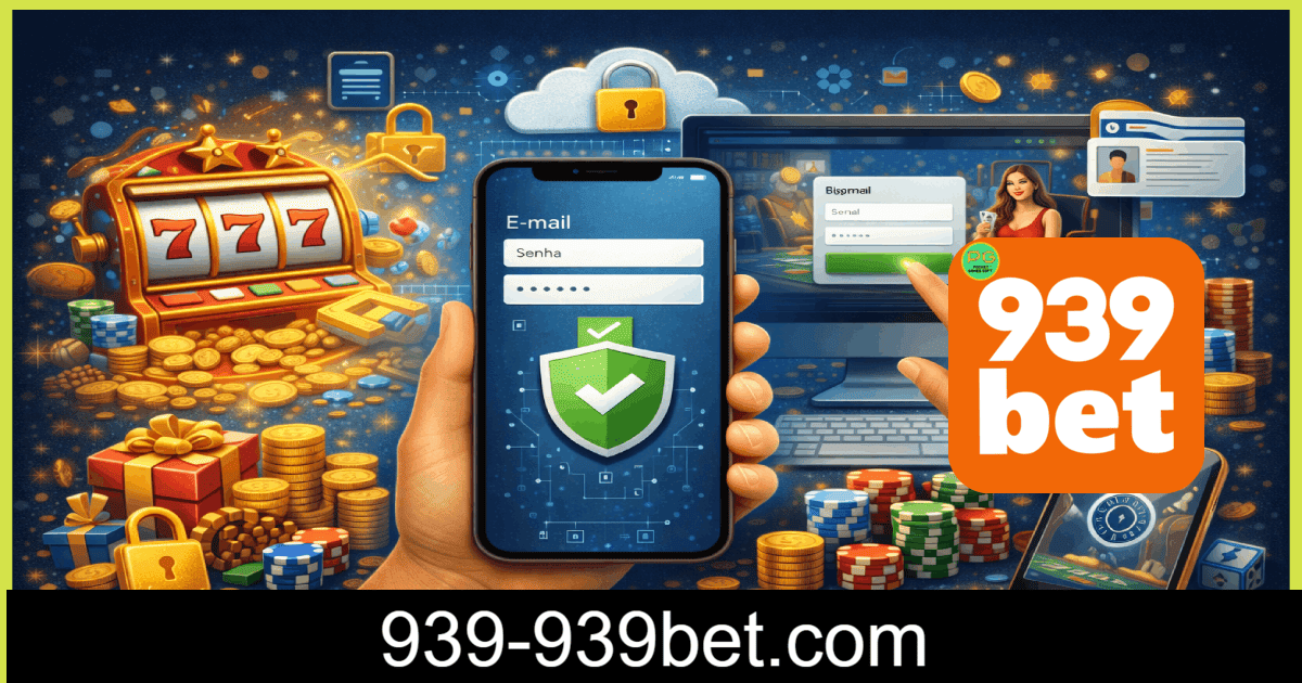 Cadastro 939BET Brasil com registro rápido, seguro e acesso completo à plataforma